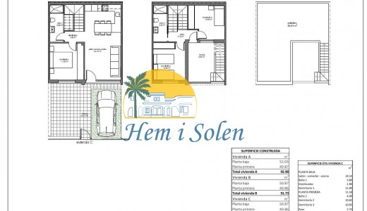 New Build - Town House -
Pilar de la Horadada - Barrio los Segundas