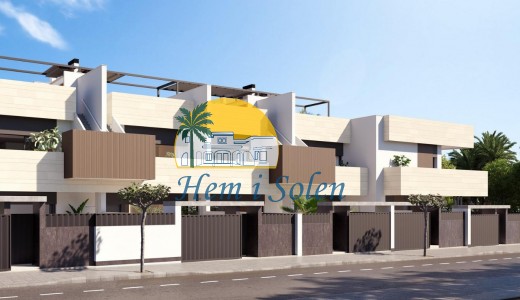 New Build - Top Floor Bungalow -
Pilar de la Horadada - parques de Andromeda
