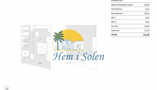 New Build - Top Floor Bungalow -
San Miguel de Salinas - Pueblo