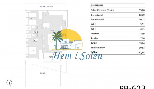 New Build - Ground Floor Bungalow -
San Miguel de Salinas - Pueblo