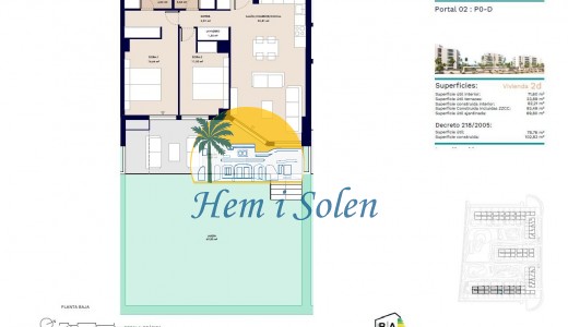 New Build - Ground floor apartment -
Almerimar