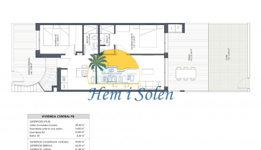 New Build - Ground Floor Bungalow -
San Miguel de Salinas - Cerro del Sol