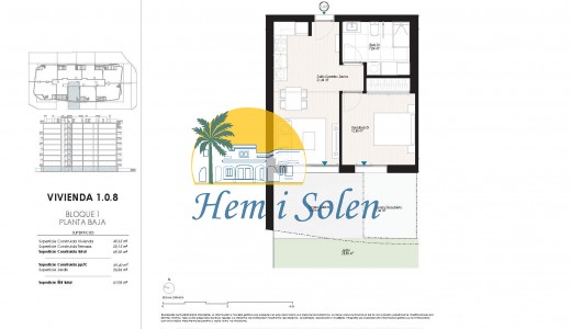 New Build - Ground floor apartment -
Villajoyosa - Playa del Torres
