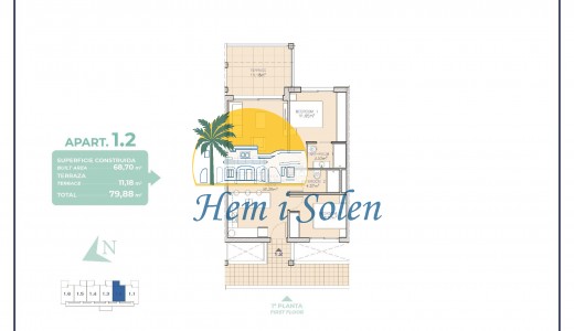New Build - Apartment -
Los Alcázares - Serena Golf