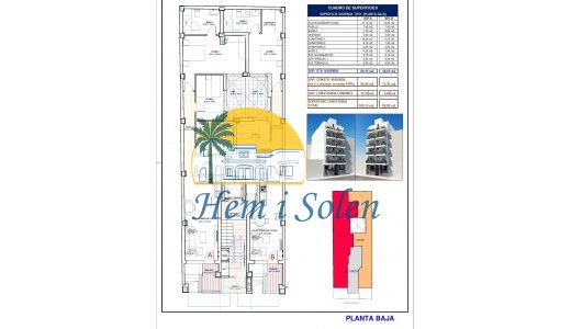 New Build - Ground floor apartment -
Torrevieja - Playa de El Cura