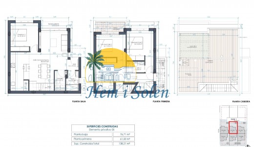 New Build - Semidetached -
Benijofar - Pueblo