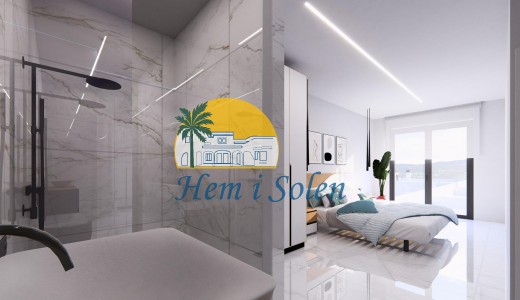 New Build - Top Floor Bungalow -
Algorfa - La finca golf