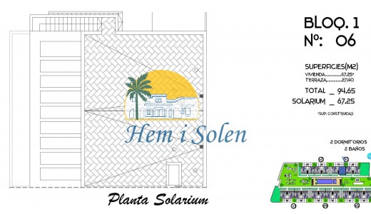 New Build - Top Floor Bungalow -
Algorfa - La finca golf