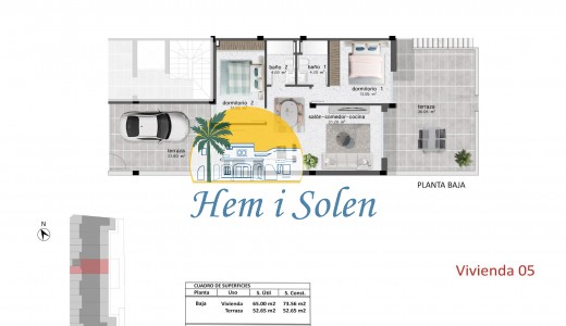 New Build - Ground Floor Bungalow -
Pilar de la Horadada - pueblo