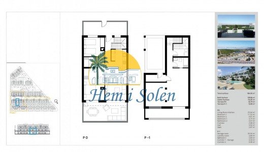 New Build - Top Floor Bungalow -
Torrevieja - Lago Jardín II